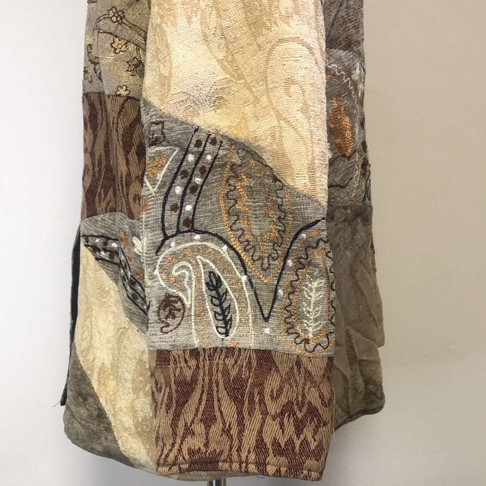 Maggie Barnes Fun Patchwork Jacket - image 4